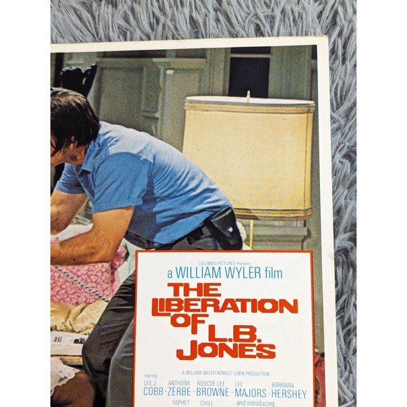 The Liberation of LB Jones 1970 Lobby Card Movie Poster Anthony‎ Zerbe Neo Noir - Picture 5 of 8